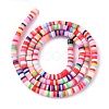 Handmade Polymer Clay Beads CLAY-R067-3.0mm-M1-4