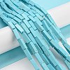 Synthetic Imperial Jasper Dyed Beads Strands G-D077-C01-2