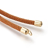 Nylon Twisted Cord Bracelet Making MAK-M025-139-2