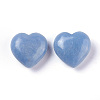 Dyed & Heated Natural Blue Aventurine Heart Love Stone X-G-O174-10-1