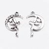 Zinc Alloy Fairy Sprite Charms X-PALLOY-A18526-AS-LF-1