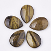 Natural Tiger Eye Pendants G-S336-72G-2