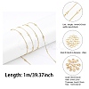 DIY Chain Bracelet Necklace Making Kit DIY-CA0005-37-2