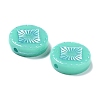 Opaque Acrylic Beads OACR-G016-07C-3