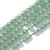 Nbeads 2 Strands Natural Green Aventurine Beads Strands G-NB0005-02-8