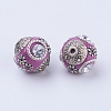 Handmade Indonesia Round Beads IPDL-R400-14-2