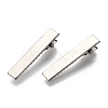 Iron Flat Alligator Hair Clip Findings IFIN-S286-34mm-3