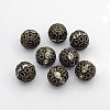 Brass Rhinestone Beads RB-A011-12mm-01AB-NF-1