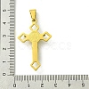 PVD Vacuum Plating 304 Stainless Steel Pendants STAS-D087-02G-01-3
