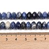 Natural Sodalite Beads Strands G-C259-A23-5x8mm-5