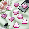 10Pcs Flat Back Acrylic Rhinestone Cabochons OACR-FG0001-22A-4