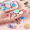 Handmade Polymer Clay Cabochons CLAY-TA0001-06-35