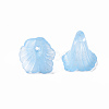 Transparent Acrylic Bead Caps PL551M-2