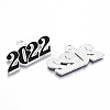 Alloy Enamel Pendants PALLOY-N160-001-01S-RS-2