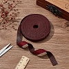 Flat Imitation Leather Cord OCOR-WH0086-69A-02-4