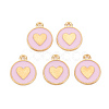 Alloy Enamel Pendants ENAM-S121-181C-1