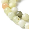 Natural New Jade Beads Strands X-G-F591-16-8MM-6