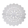 201 Stainless Steel 3D Rotating Hanging Wind Spinner STAS-B122-01P-06-1