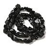 Raw Rough Natural Black Tourmaline Beads Strands G-I283-G09-02-3