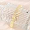 Natural Citrine Beaded Stretch Bracelets BJEW-I253-8mm-21-5