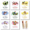 CRASPIRE 80Pcs 8 Styles Custom Lip Balm DIY Label Sticker DIY-CP0007-95T-1