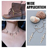 100Pcs 2 Colors Tibetan Style Alloy Pendants FIND-AR0004-46-7