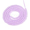 Imitation Jade Glass Beads Strands GLAA-T028-2mm-11D-2