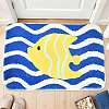 Flocking Fibre Tropical Fish Bath Mat AJEW-FZC0003-05B-5