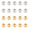 20Pcs 2 Colors 925 Sterling Silver Beads FIND-GO0002-69-1