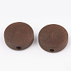 Natural Pear Wood Beads WOOD-T009-1.5cm-03-2