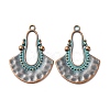 Tibetan Style Alloy Pendants X-FIND-B055-02I-1