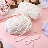 2 Skeins Super Bulky Speckled Chenille Polyester Yarn OCOR-TA0003-10-5