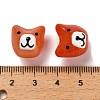 Baking Paint Glass Beads LAMP-I028-02G-4
