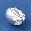 925 Sterling Silver European Beads STER-NH0001-29S-2