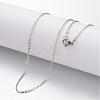 Non-Tarnish 304 Stainless Steel Necklace MAK-K004-19P-1