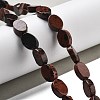 Natural Mahogany Obsidian Beads Strands G-P559-B16-01-2