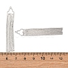 Brass Tassel Big Pendants KK-F898-22C-P-3