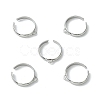SHEGRACE Adjustable Brass Ring Components XGR0088P-132P-2