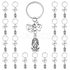 20Pcs Alloy Keychains KEYC-HY00018-1