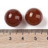 Natural Carnelian No Hole Sphere Beads G-K353-04C-29-3