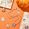 30Pcs 5 Styles Circus Theme Alloy Enamel Pendants ENAM-CJ0004-78-6