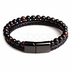 Natural Tiger Eye Beaded Bracelets PW24070699643-1