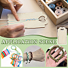 Plywood Wood Bracelet Knitters TOOL-FG0001-40-5