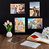 Rectangle Acrylic Table Card Display Frame and Double Faced Adhesive Tape AJEW-WH0609-493A-4