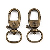 Zinc Alloy Swivel Clasps AL-CBAC079-16AB-1
