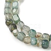 Natural Dragon Veins Agate(Dyed & Heated) Beads Strands G-G177-E11-03-3