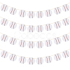 8 Bags Paper Baseball Hanging Banner AJEW-FH0006-97-6