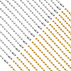 30Pcs 2 Colors Iron Ball Chain Necklace Making MAK-SP0001-06A-1