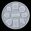 Geometrical Shape DIY Pendant Silicone Molds DIY-E070-01A-4