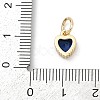 Brass Micro Pave Cubic Zirconia Pendants KK-H204-01KCG-M-4